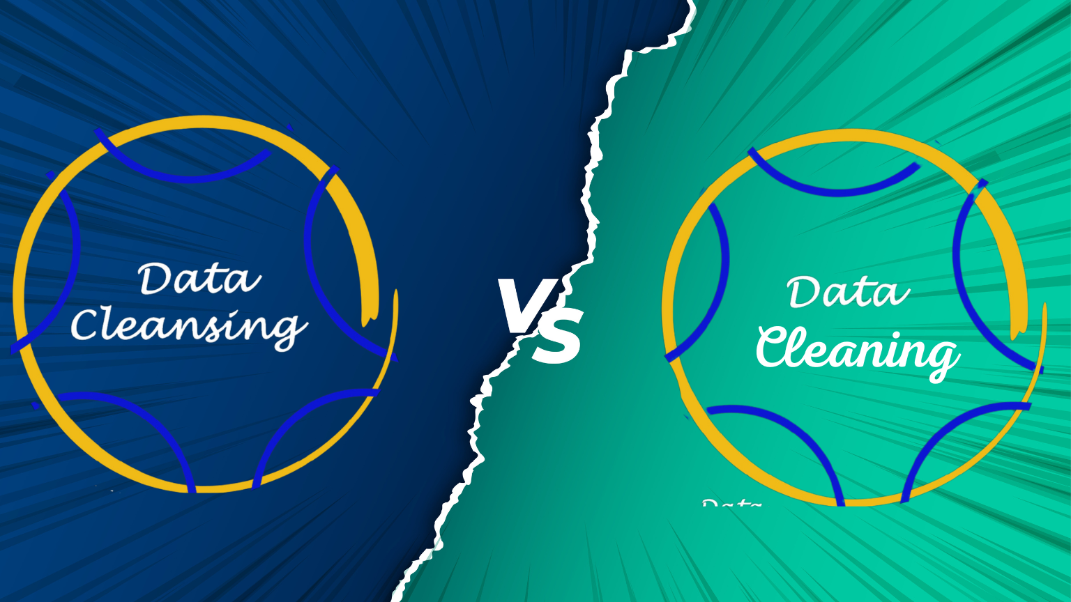 data cleansing vs data cleaning