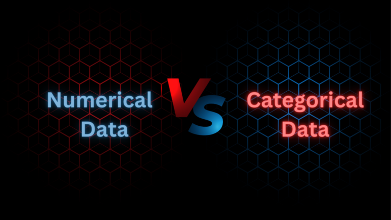 Numerical vs Categorical Data